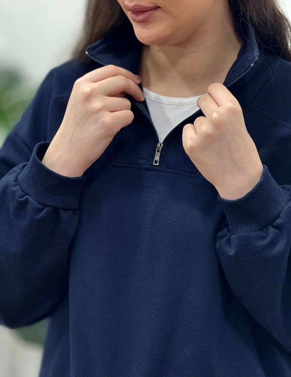 دورس نیم زیپ زنانه لئا